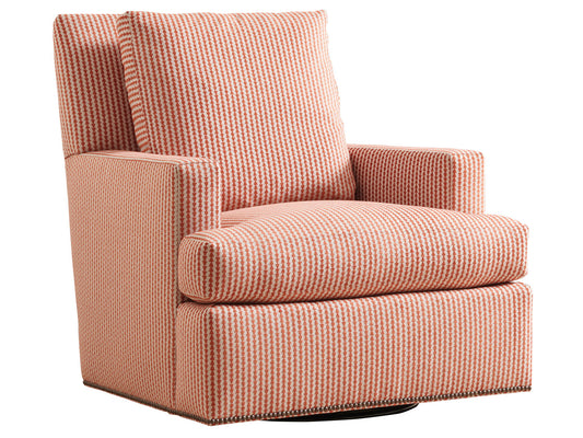 Lexington Upholstery - Eastwood Swivel Chair - Red