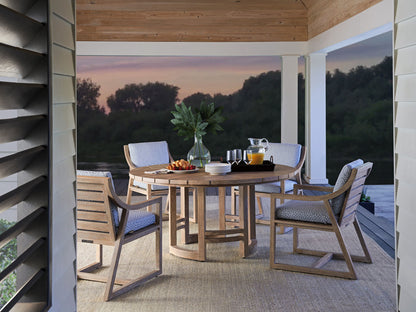 Stillwater Cove - Round Dining Table - Dark Brown