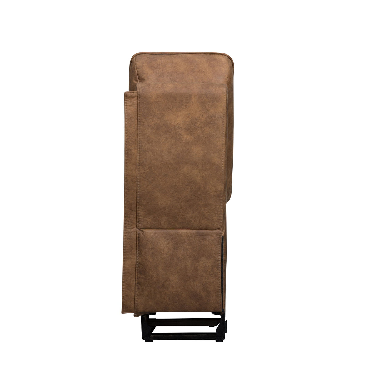 Kyra - Storage Console With Speakers - Saddle