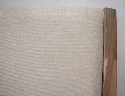 Parota Nova - Queen Upholster Headboard - Brown