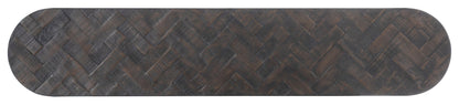 Commerce And Market - Console Table - Dark Brown