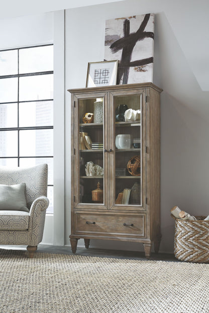 Lancaster - Door Bookcase - Dove Tail Gray