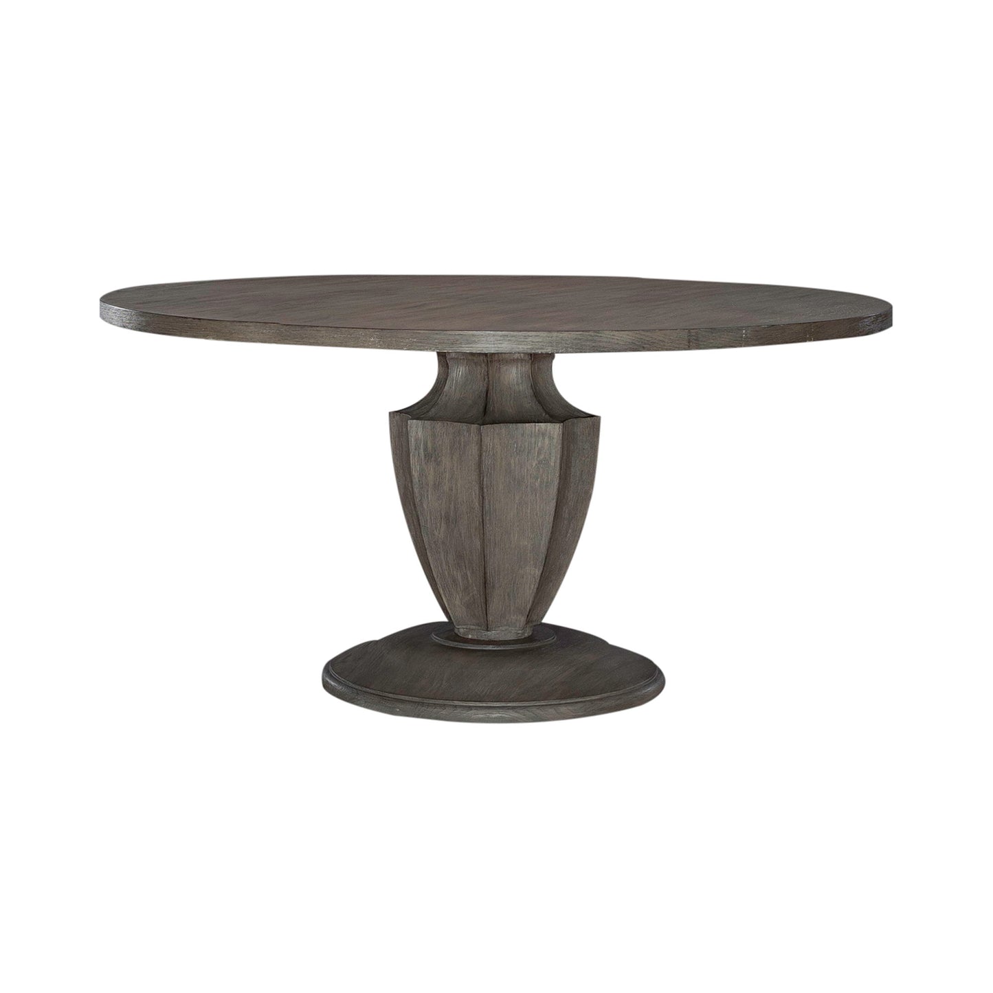 Westfield - Round Pedestal Table Base - Havana Brown