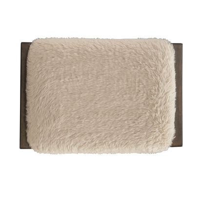 Broadmore - Upholstered Console Stool - Cobblestone Brown