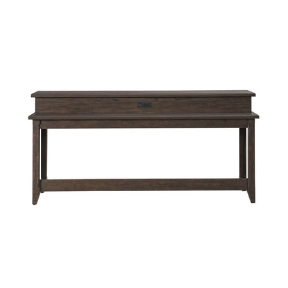 Paradise Valley - Console Bar Table - Saddle Brown