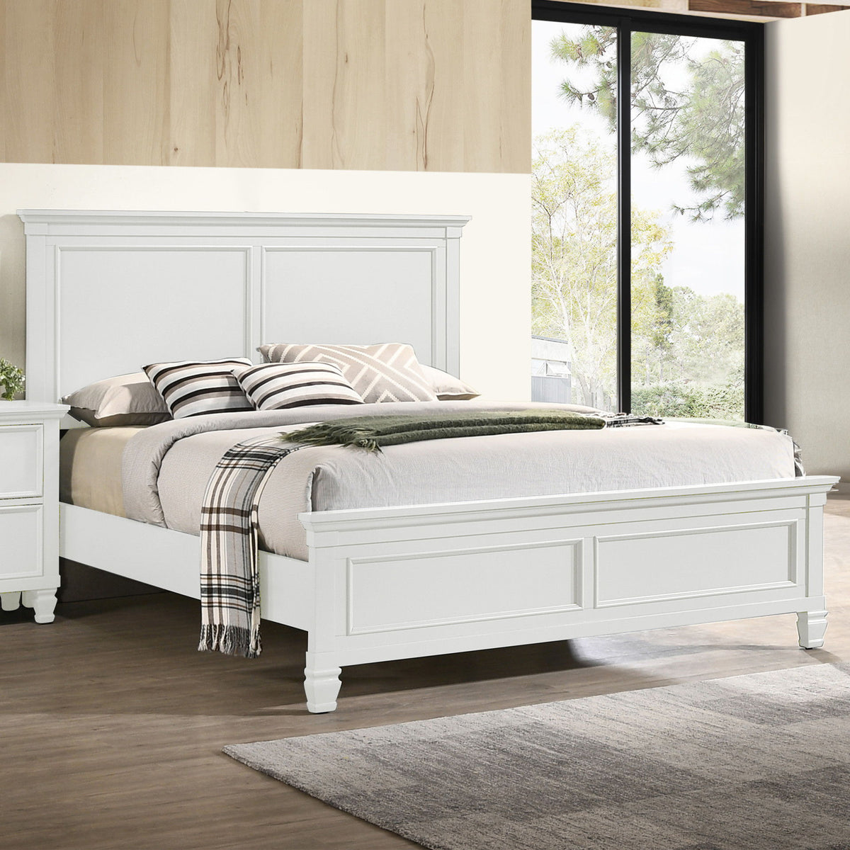 Tamarack - 5/0-6/6 Queen/King Side Rails - White