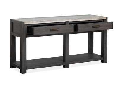 Plum Creek - Rectangular Sofa Table - Ravenwood Black
