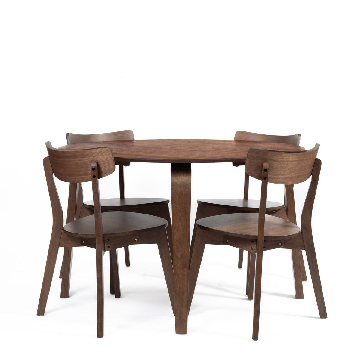 Gabby - Round Dining Table Top - Walnut