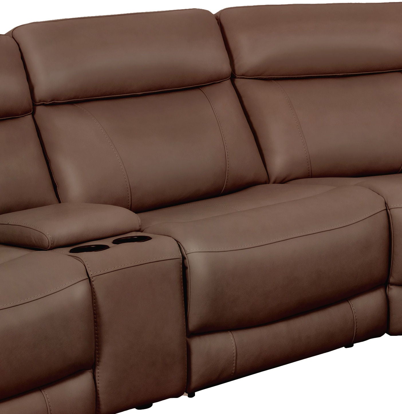 Calgary - Power Armless Recliner P2 - Autumn Umber