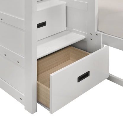 Sami - Step Bunk With Left Headboard