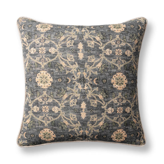 Ira - 22" x 22" Accent Pillow - Blue Sea Multi