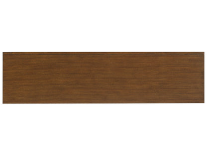 Island Fusion - Princeville Media Console - Dark Brown