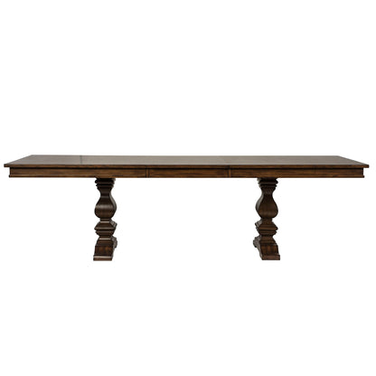 Armand - Trestle Table Top - Antique Brownstone