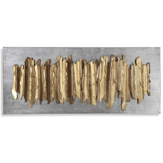 Lev - Metal Wall Decor - Gold