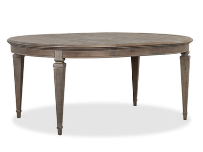 Lancaster - Round Dining Table - Dovetail Gray