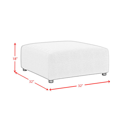 Zandara - Modular Ottoman - Beige