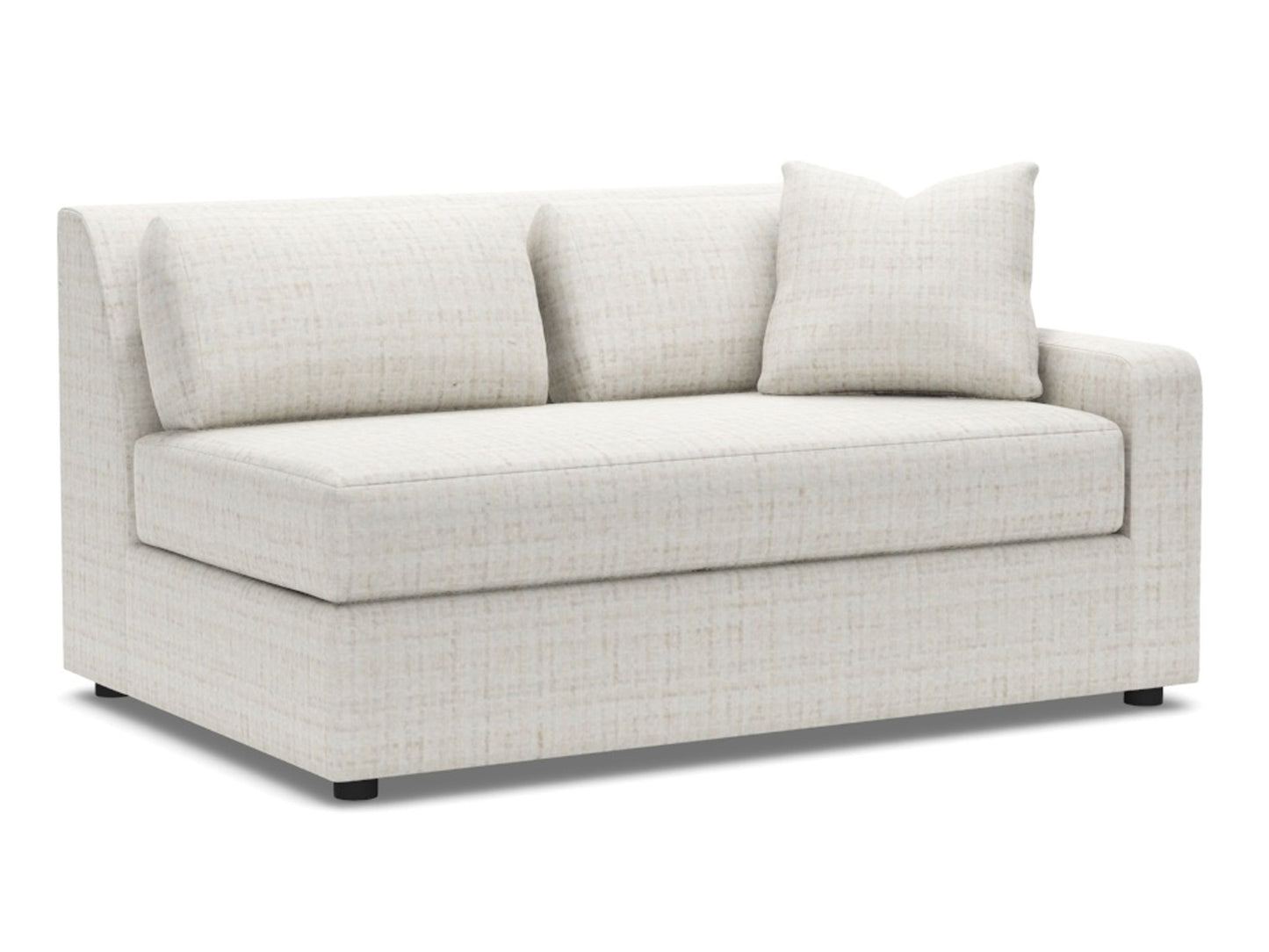 Artistica Upholstery - Rhonda RAF Loveseat-One Cushion - White