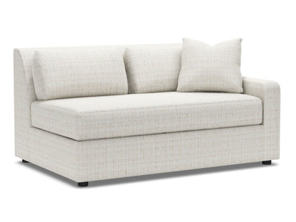 Artistica Upholstery - Rhonda RAF Loveseat-One Cushion - White