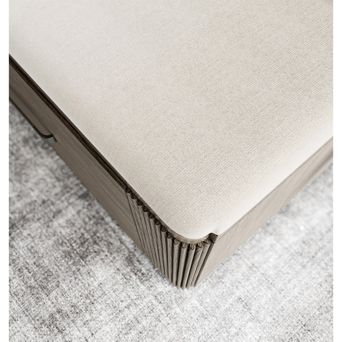 Sariel - Queen Upholstered Storage Footboard - Light Brown