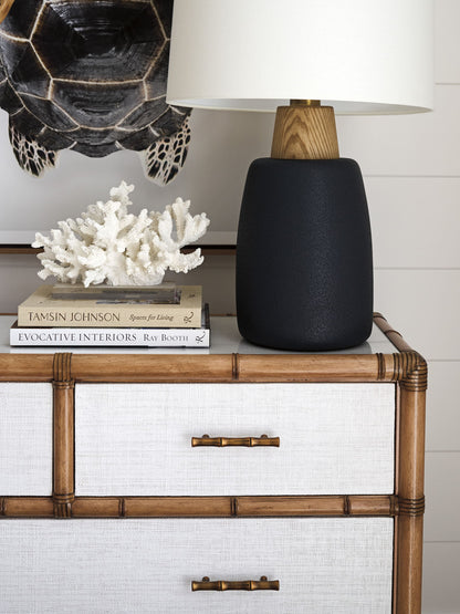 Key Biscayne - Hall Chest - Dark Brown / Pearl Silver
