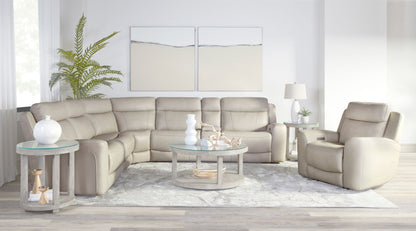 Calgary - Power Right Arm Facing Recliner P2 - Stone