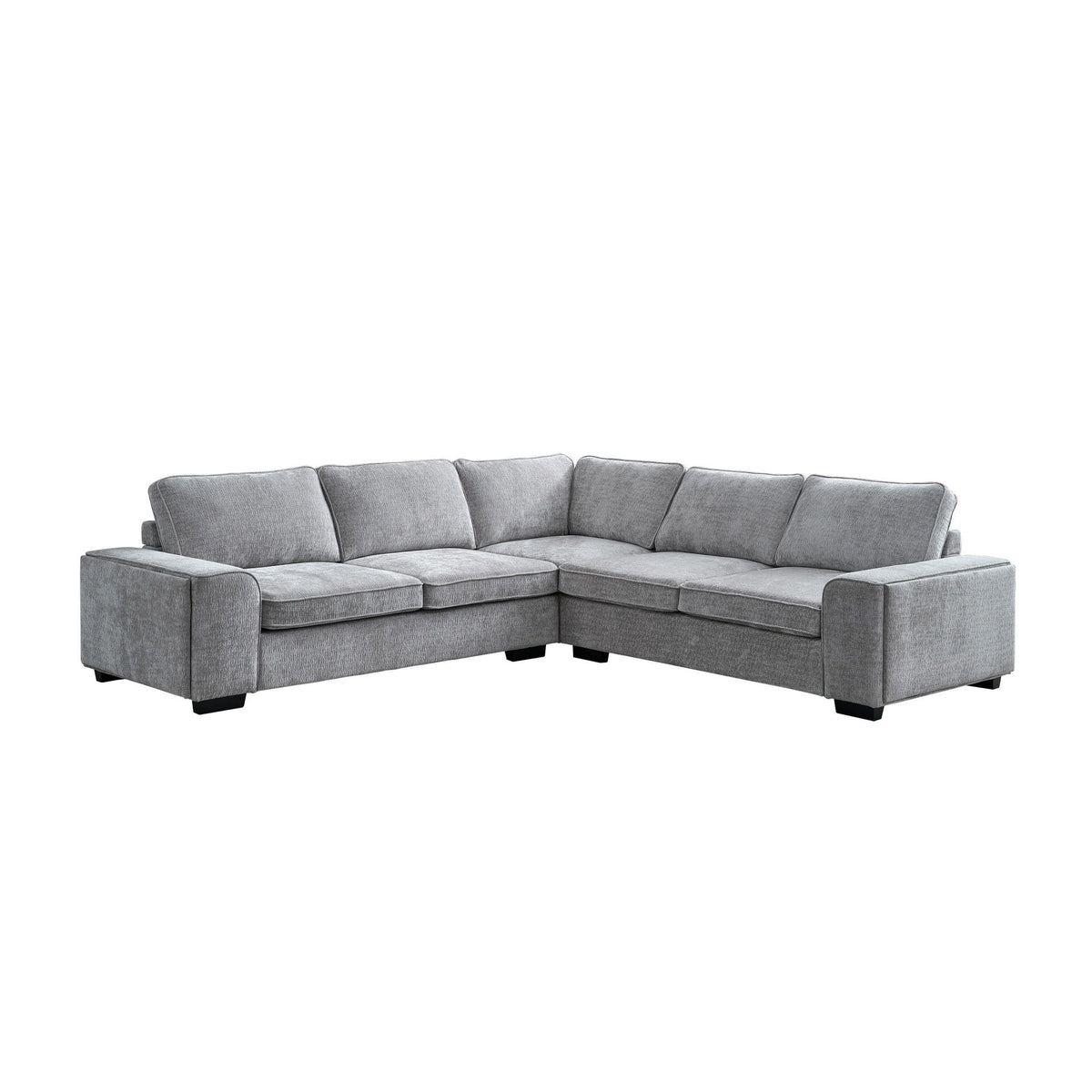 Dayne - RAF Sleeper Loveseat - Gray
