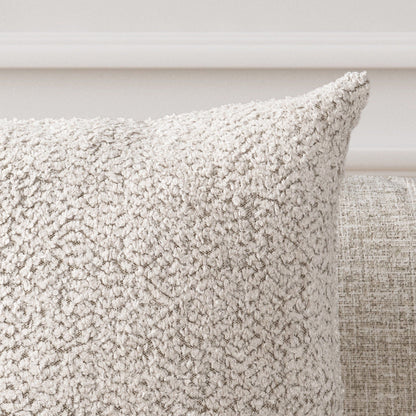 Maris - Round Pillow - Ivory / Natural