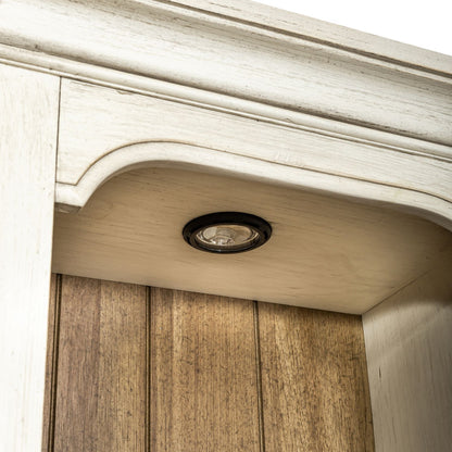 Farmhouse Reimagined - Right Pier Top - Antique White / Chestnut Tops