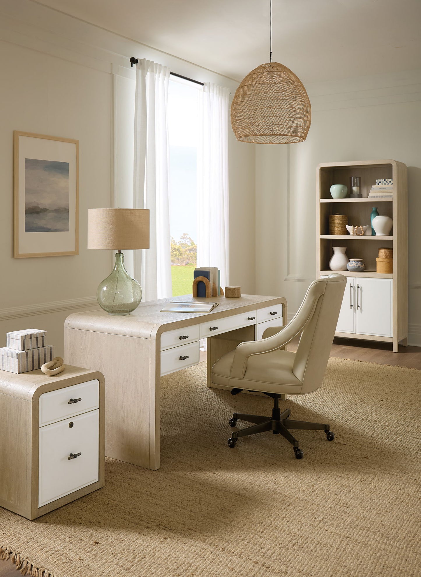 Brixton - Bookcase - Light Brown