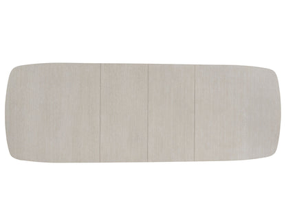 Copacabana - Amador Double Pedistal Dining Table - White