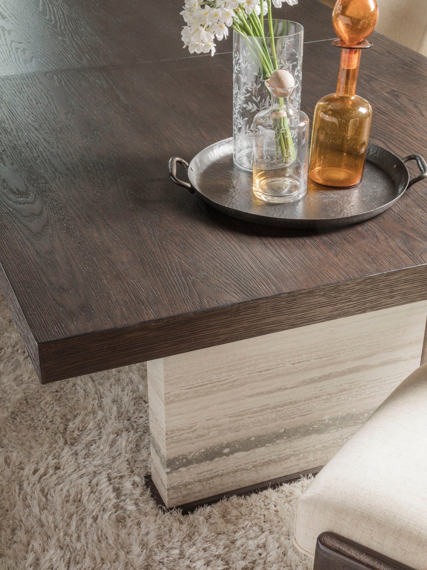 Signature Designs - Venerato Rectangular Dining Table - Dark Brown