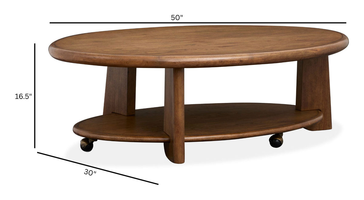 Tanner - Oval Cocktail Table Set