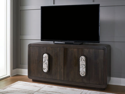 Elliston - Accent Cabinet - Espresso Brown