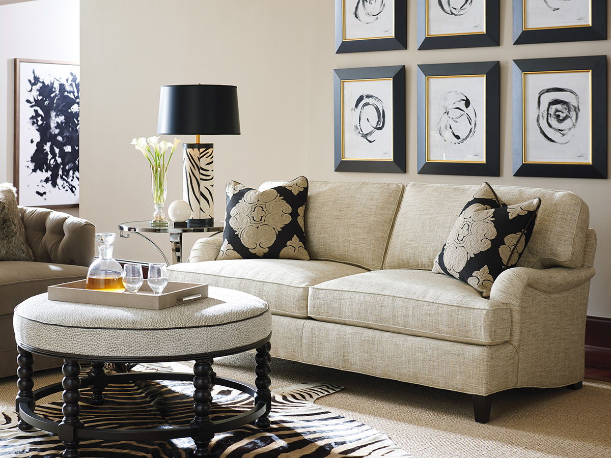 Barclay Butera Upholstery - Naples Cocktail Ottoman