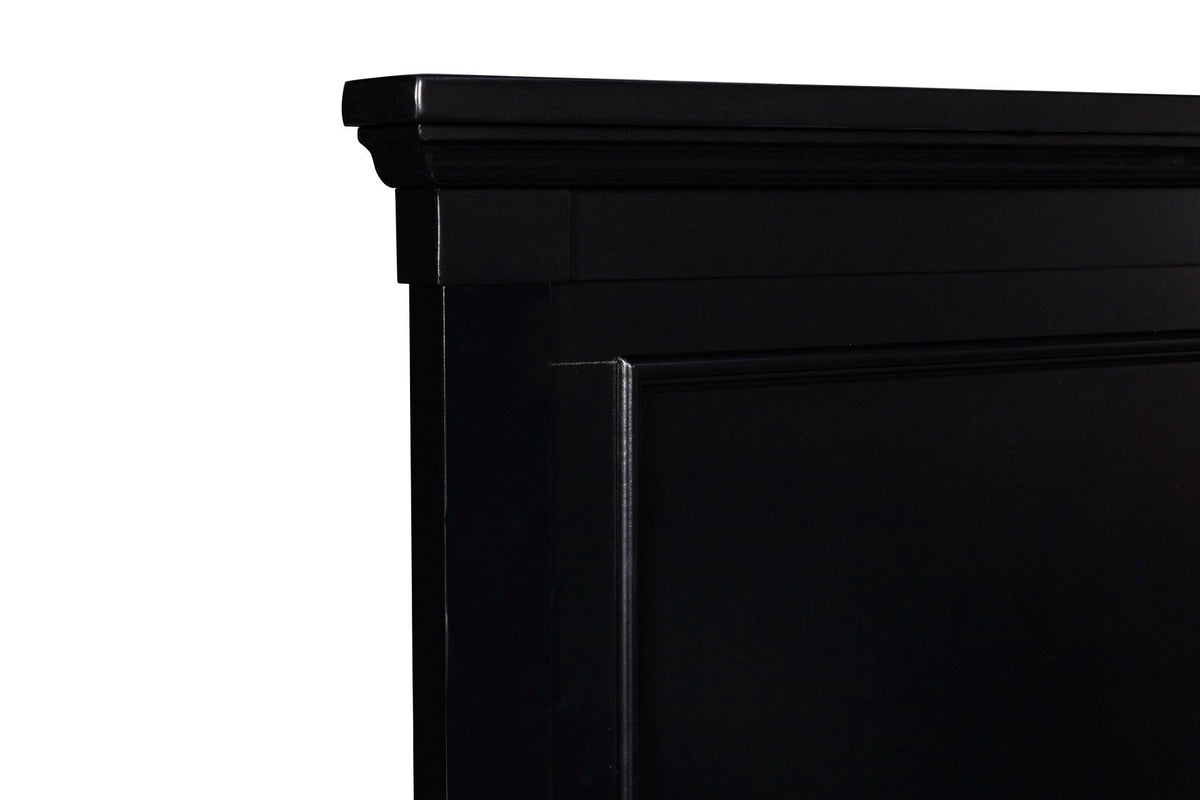 Tamarack - 6/0 California King Side Rails - Black