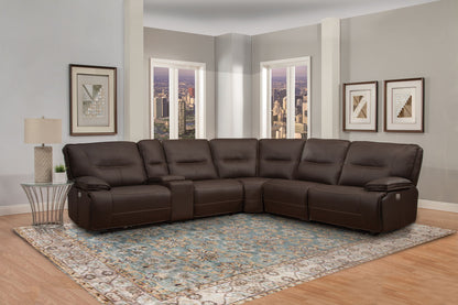 Spartacus - Manual Armless Recliner - Chocolate