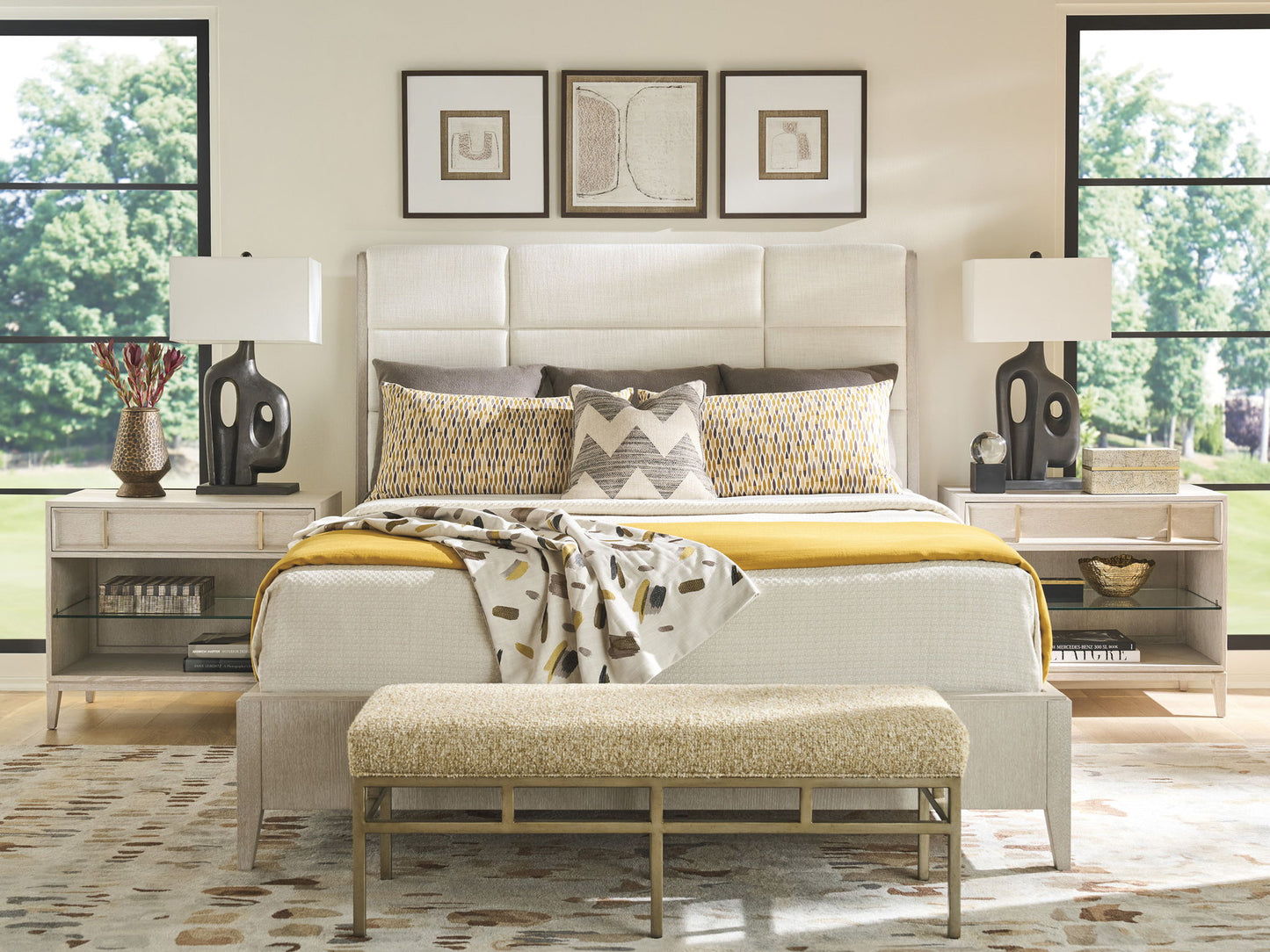 Copacabana - Camila Open Nightstand - White