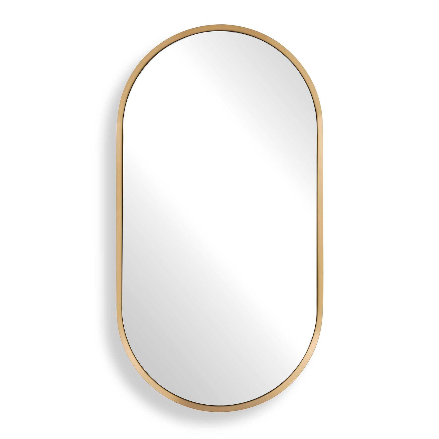 Torrado - Oval Mirror - Brass