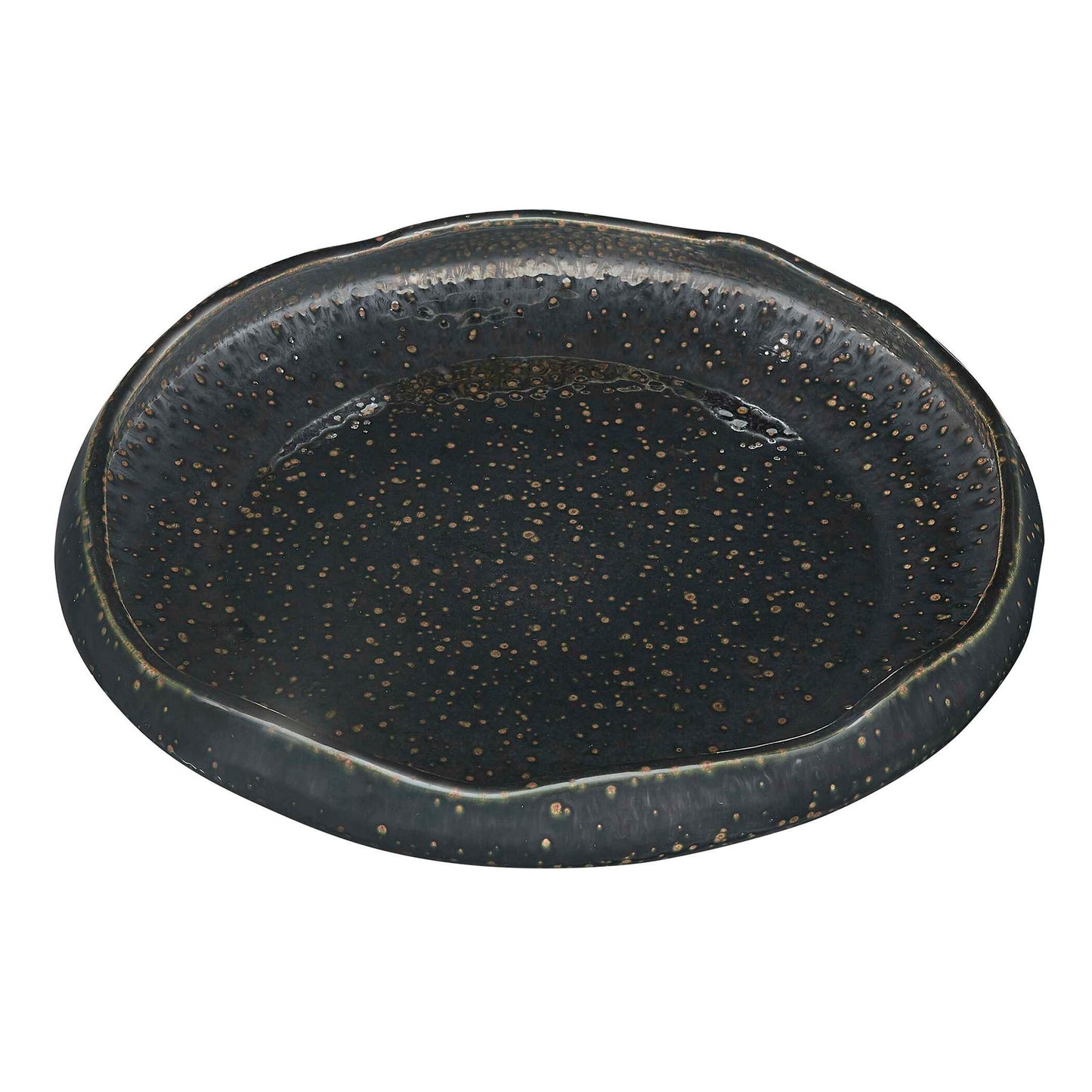 Stardust Ripple - Indoor-Outdoor Bowl - Black
