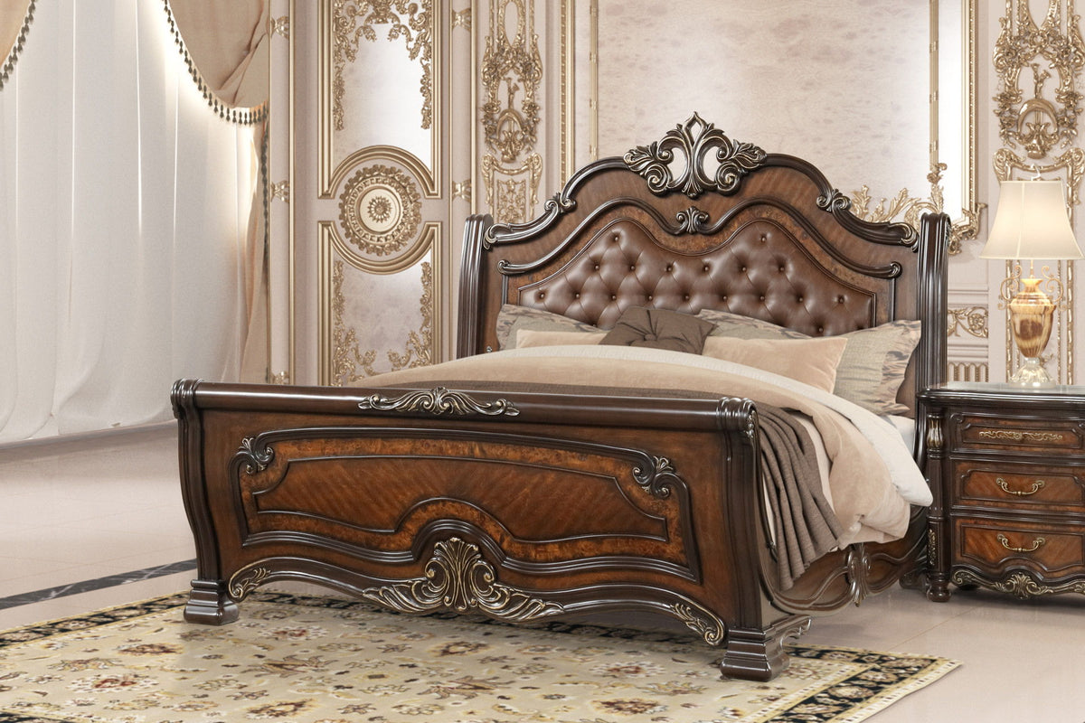 Bella Notte - 6''0" Western King Rails - Mahogany Brown