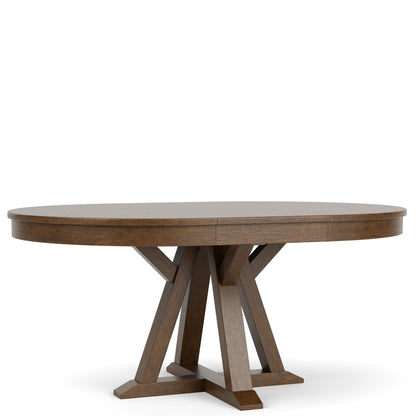 Calhoun - Round Dining Table - Whiskey Oak