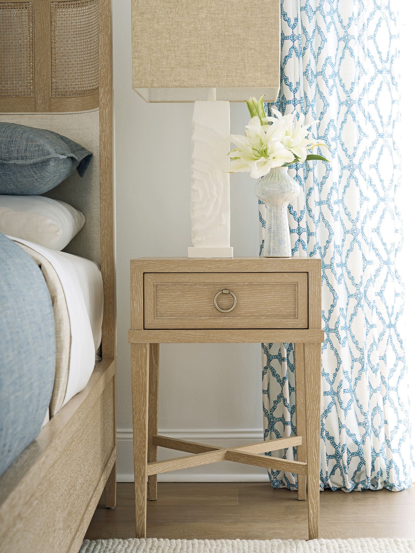 Sunday Morning - Holbrook Open Nightstand - Beige