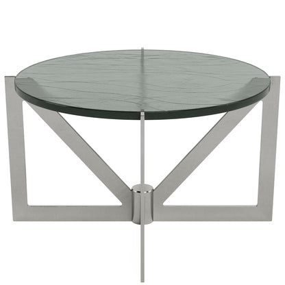 Jano - Round Coffee Table Base - Gray