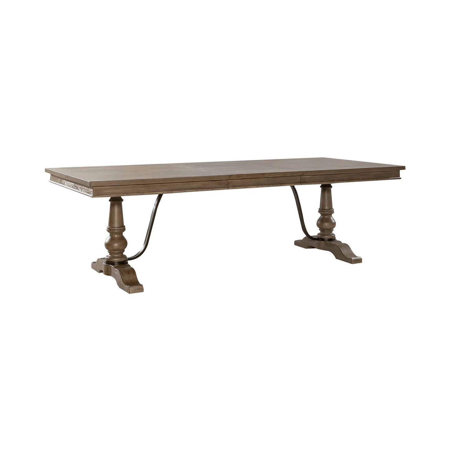 Americana Farmhouse - Trestle Table Base - Dusty Taupe