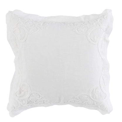 Reagan - Duvet King Collection - Ivory/White