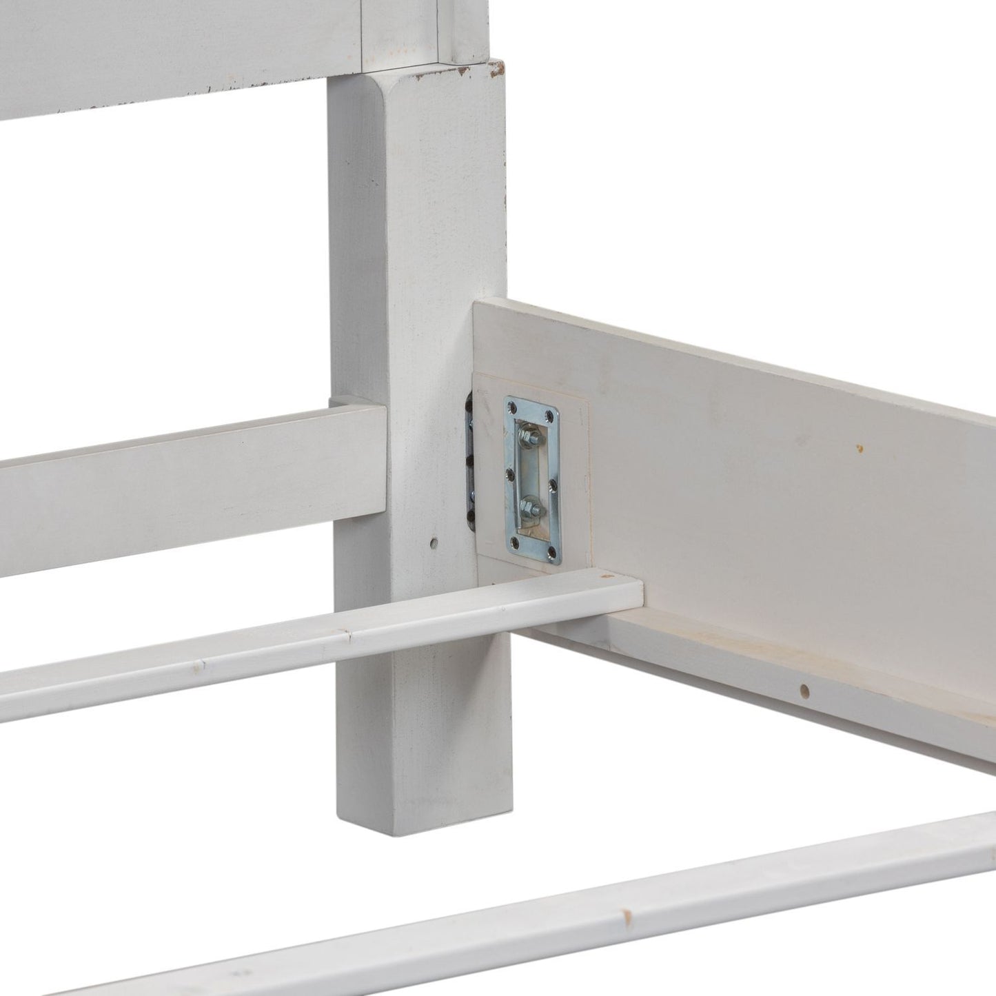 Magnolia Manor - California King Panel Bed Rails - Antique White