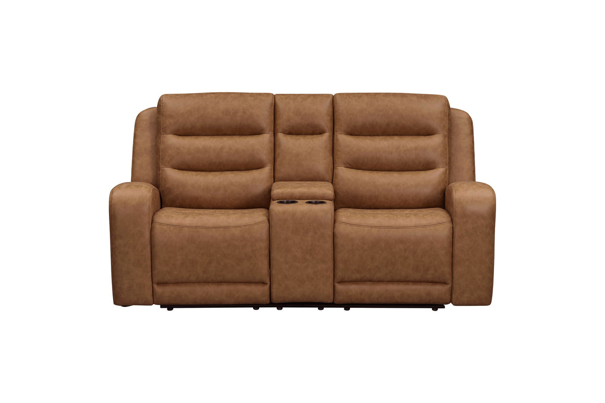 Napa - Manual Console Loveseat - Wrangler Clay