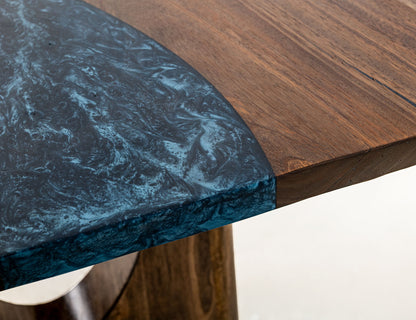 Zaphiro - Table Base - Dark Brown