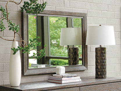 Santana - Solana Rectangular Mirror - Dark Brown
