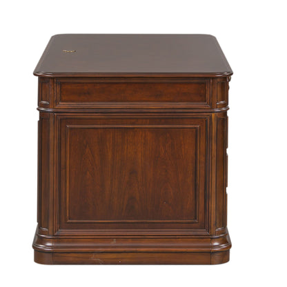 Brayton Manor - Jr Executive Desk Top - Cognac